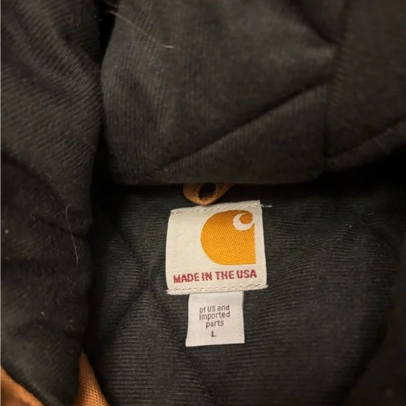 Carhartt Men's Brown Hooded Performance Jacket - Picture 4 of 6